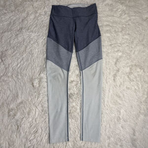 Outdoor Voices Springs 7/8 Legging Grey/Blue color block Womens Size Small